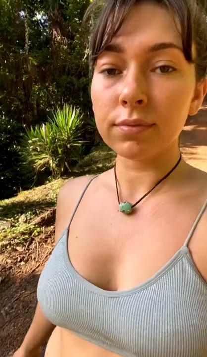 Slutty Snapchat Girl Takes Selfies of her Flashing Boobs and Pussy in Public