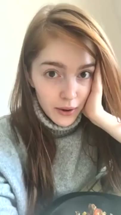 Cute and Sexy Snapchat Redhead Slut Shows Nudes Outdoor in Bathroom