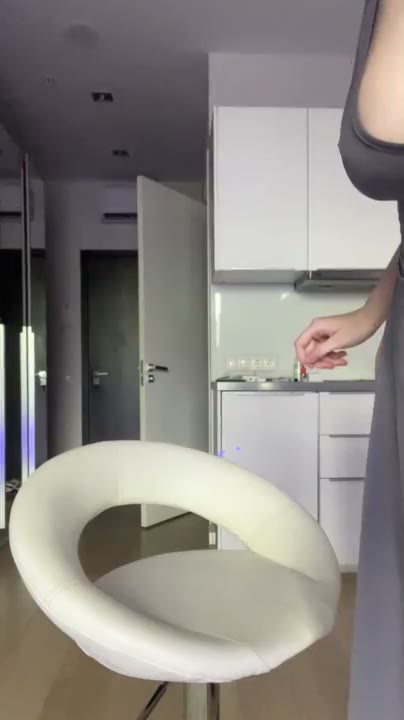 Slender Horny White Girl with a Handful Pair of Tits Squirting on Snapchat