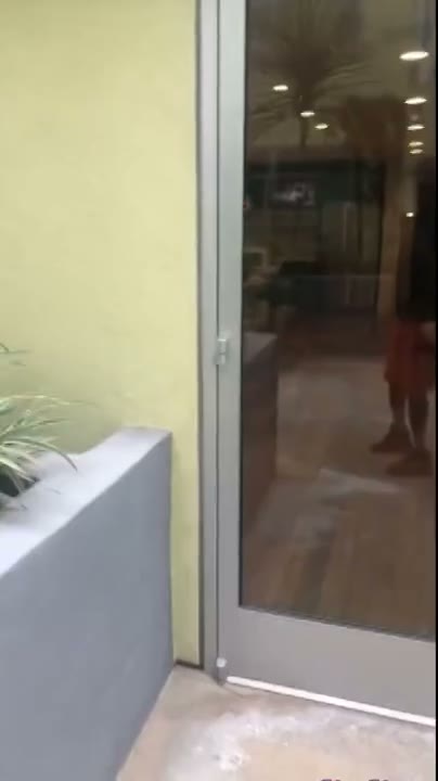Horny Brunette Snapchat Girl W Hot Tits Picked up at the Gym by Black Guy