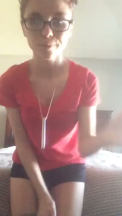 Amateur Brunette XXX Teen Fingering Herself and Talking Dirty on Snapchat