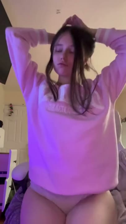Cute Short Hair Petite Babe Has a Super Hairy Pussy on Snapchat