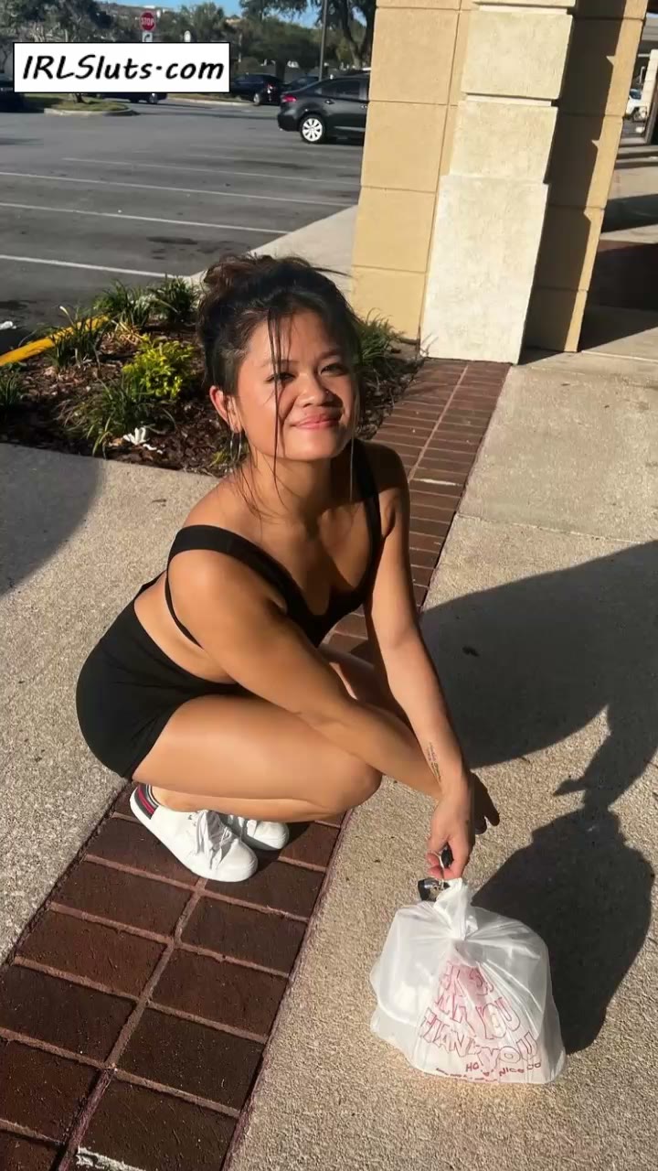 Little Asian Hoe Sucking and Swallowing Dick Amateur BJ Porn